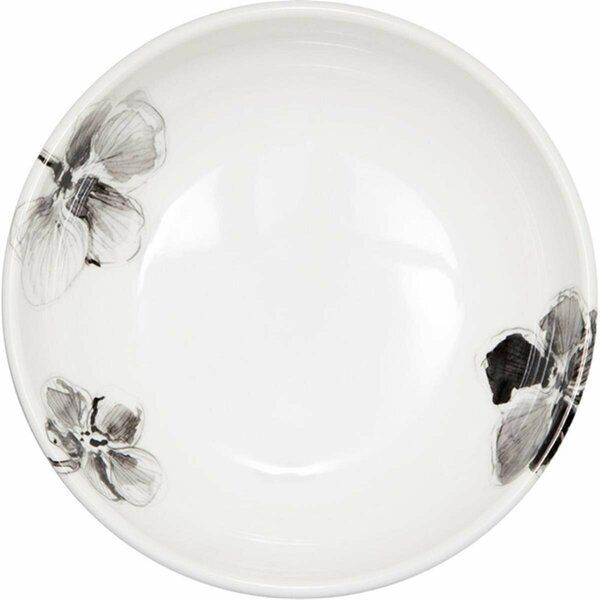 Hoffmaster 7 in. Round Black Orchid Melamine Bowl, 6PK 178486